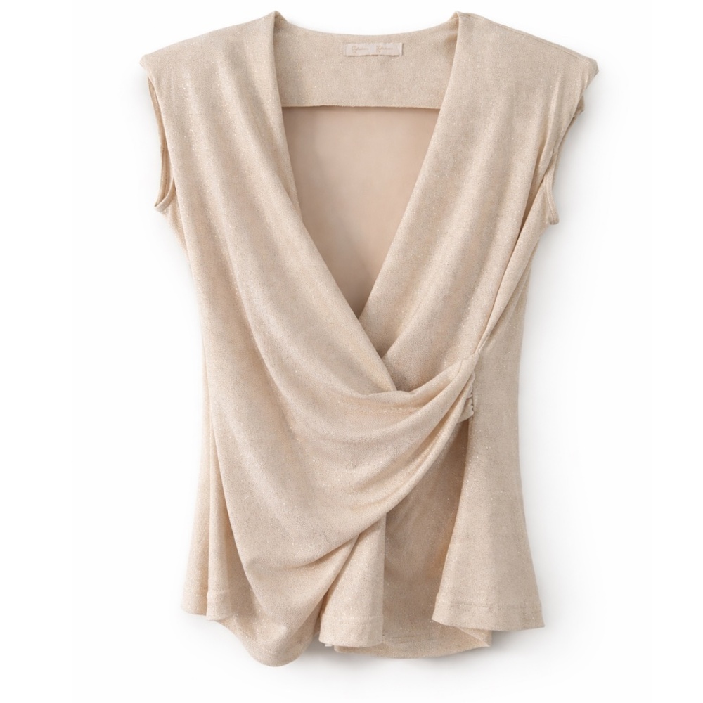 Boutique shimmer top